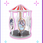 【POP-UP STORE in 東名阪2026】ニディガ メリーゴーランド立体アクスタ｜超てんちゃん・あめちゃん・パープル・ロリポップ・獄薔薇美血華・禰智禍さま・かちぇ｜NEEDY GIRL OVERDOSE 公式グッズ