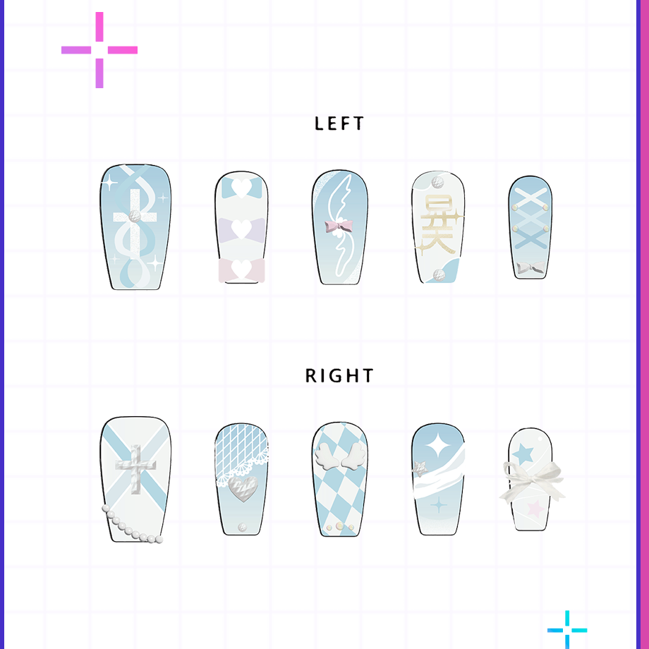 【POP-UP STORE in 東名阪2026】超てんちゃんネイルチップ 詳細画像2｜超てんちゃん｜NEEDY GIRL OVERDOSE 公式グッズ