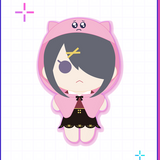 【POP-UP STORE in 東名阪2026】ぴえん猫フード付きあめちゃんぬいぐるみ｜あめちゃん｜NEEDY GIRL OVERDOSE 公式グッズ