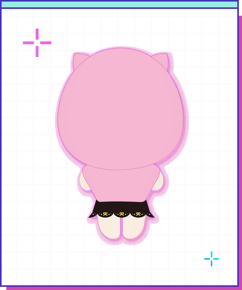 【POP-UP STORE in 東名阪2026】ぴえん猫フード付きあめちゃんぬいぐるみ 詳細画像2｜あめちゃん｜NEEDY GIRL OVERDOSE 公式グッズ
