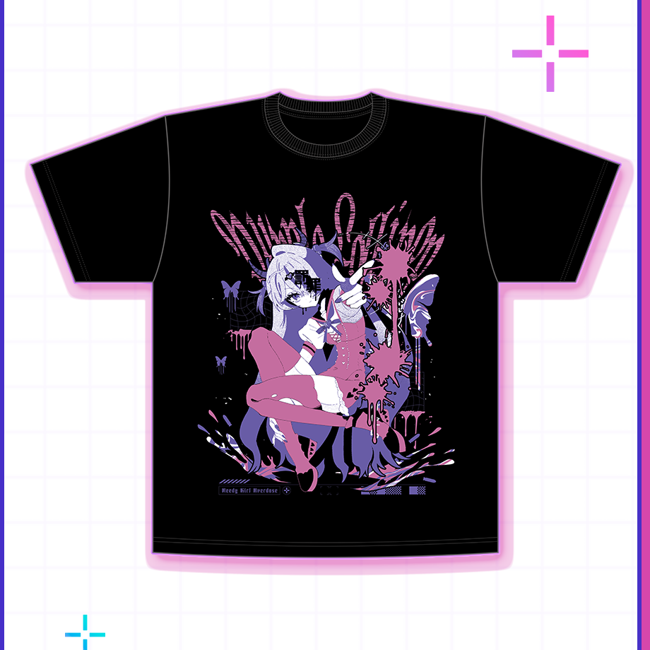 【POP-UP STORE in 東名阪2026】ロリポップパニッシュTシャツ｜パープル・ロリポップ｜NEEDY GIRL OVERDOSE 公式グッズ