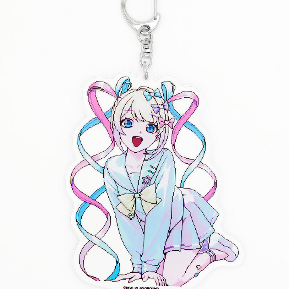 【ニディガ東名阪POPUPSTORE】超てんちゃんアクリルキーホルダー 詳細画像2