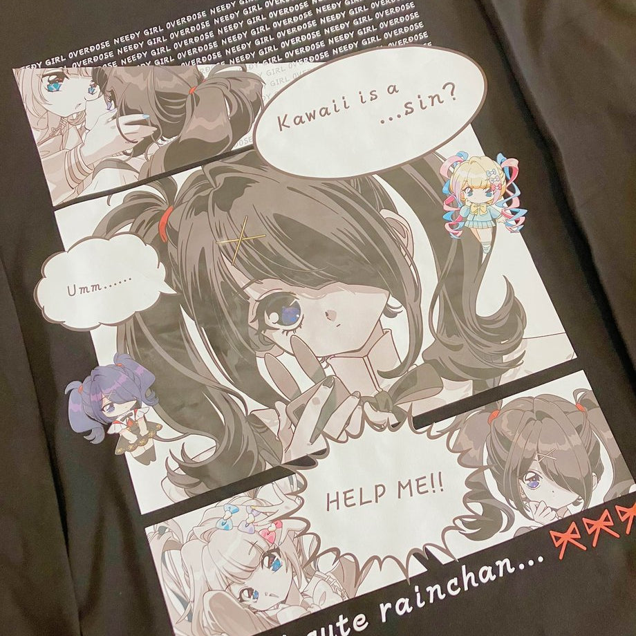 【てんしのお茶会】あめちゃんコミックロンT 詳細画像2