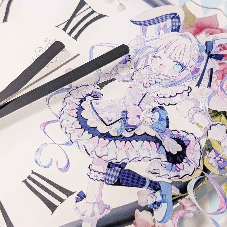 【ニディガ展4】ニディガメルヘンアクリル掛け時計 詳細画像2