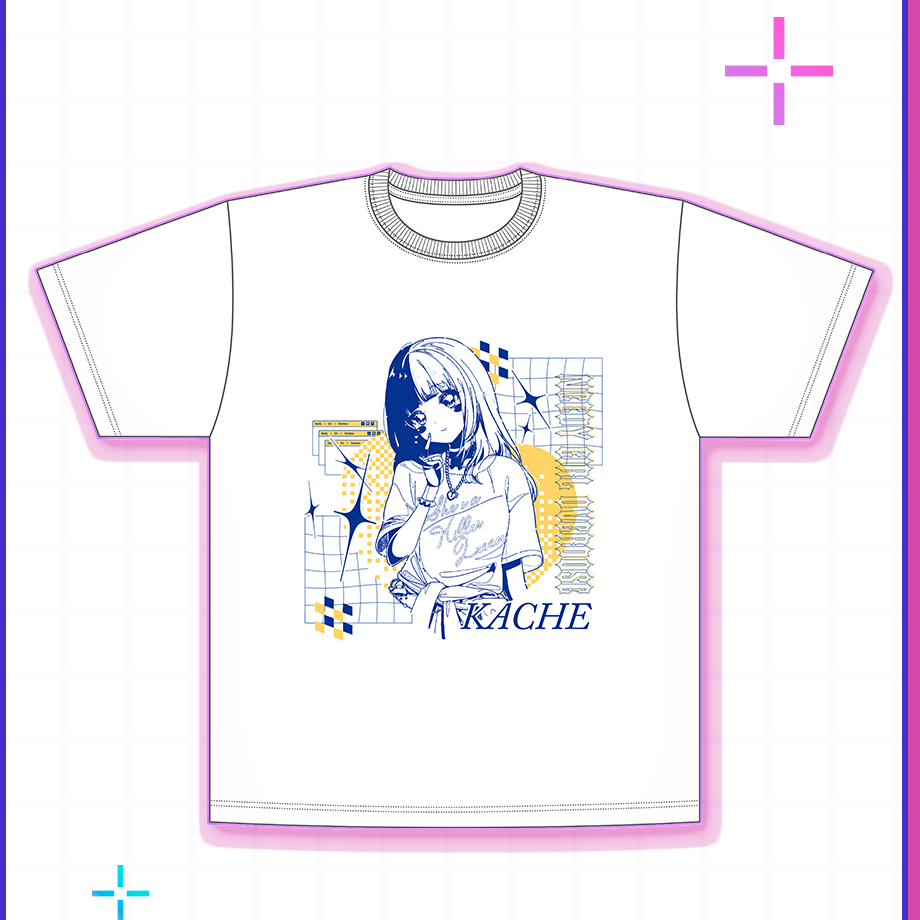 【POP-UP STORE in 原宿】Tシャツ／かちぇ（みろん先生ver.） 詳細画像2