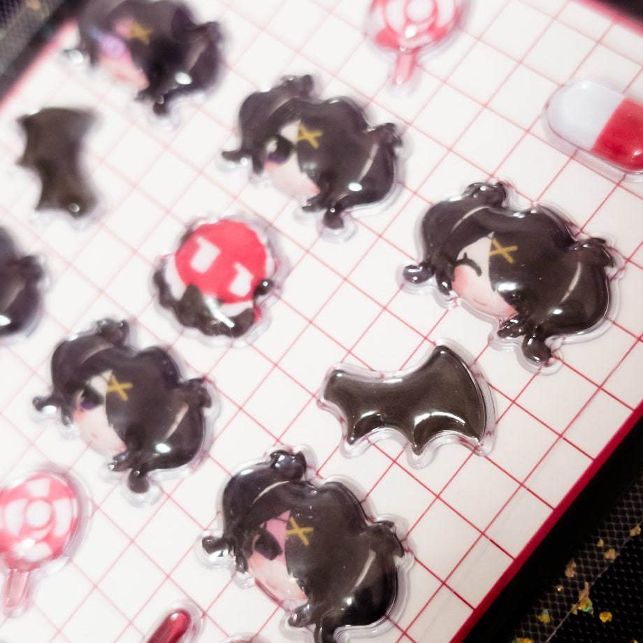 【POP-UP STORE in 原宿】ニディガ ぷっくりシール あめちゃん 詳細画像2