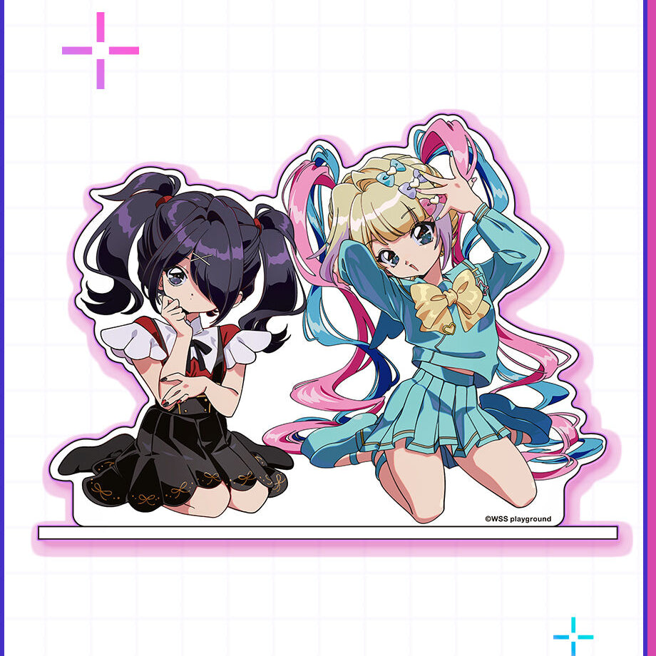 【てんしのたからばこ】陽子先生描き下ろし　アクリルスタンド（超てんちゃん＆あめちゃん）