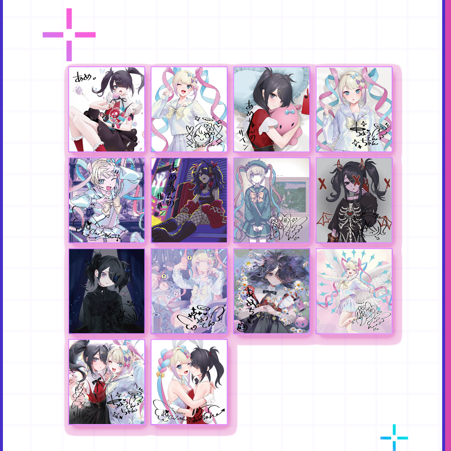 ミニ色紙コレクション