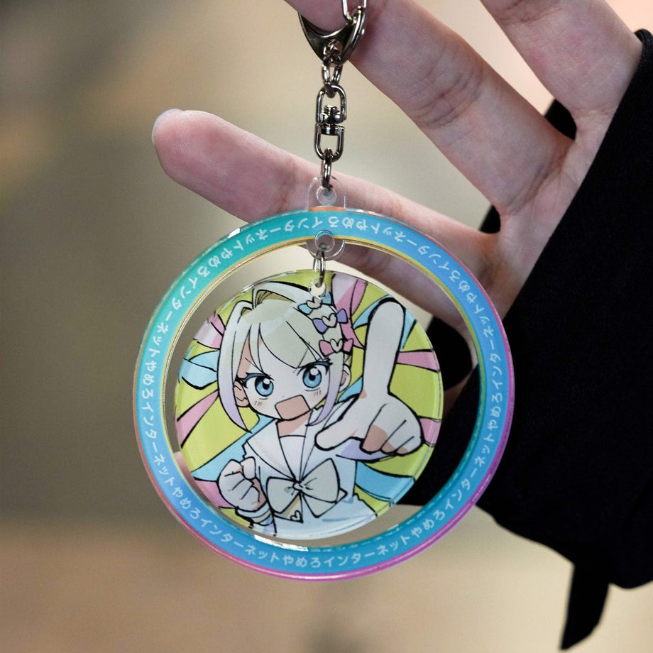 【ニディガ東名阪POPUPSTORE】INTERNET YAMEROゆらゆらアクキー 詳細画像2