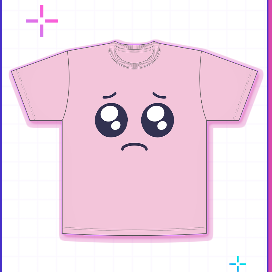 【ニディガ展4】ぴえんＴ(ピンク) 詳細画像2