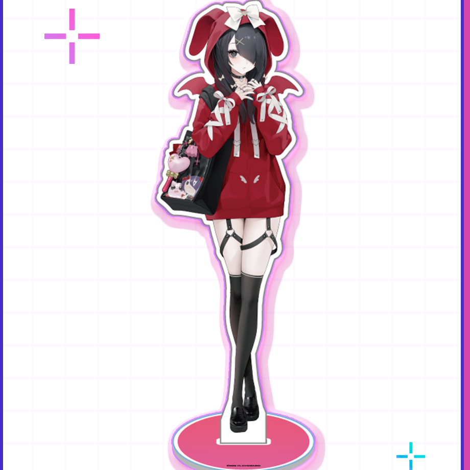 【事後通販】あめちゃんお出かけルックアクリルスタンド【ニディガ展2】
