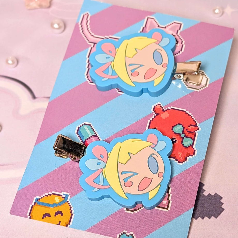 【ニディガ展4開催記念過去グッズ祭り】超てんちゃん前髪クリップ