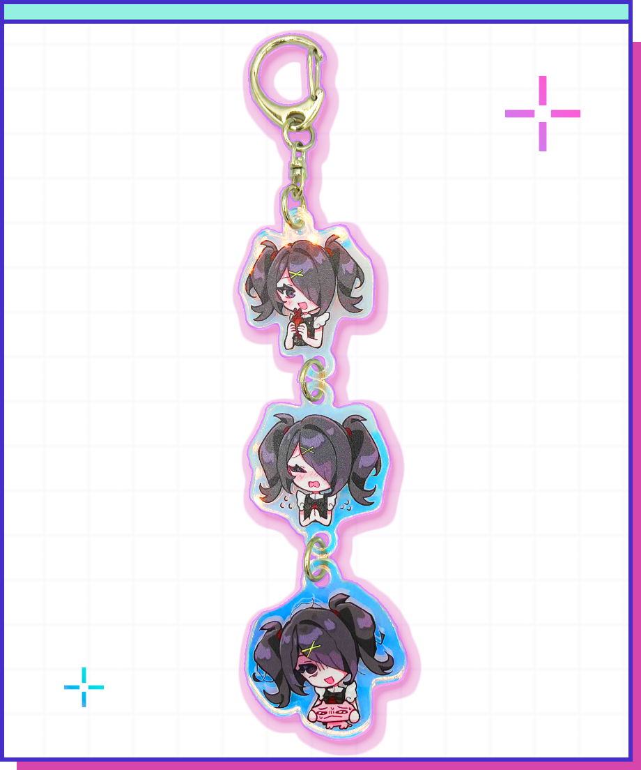 萌ナオミ先生あめちゃん連結アクキー