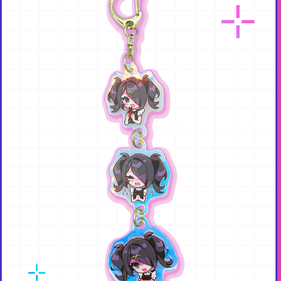 萌ナオミ先生あめちゃん連結アクキー