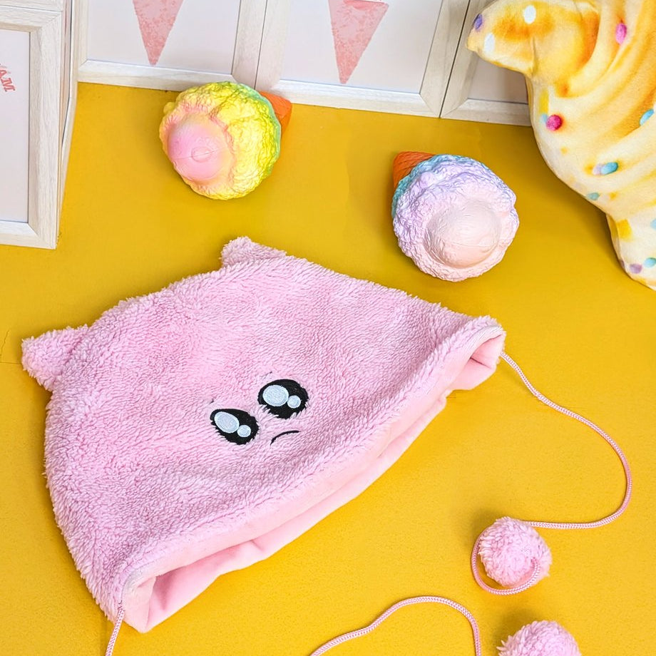【ニディガ展4開催記念過去グッズ祭り】ぴえん猫ねこみみキャップ