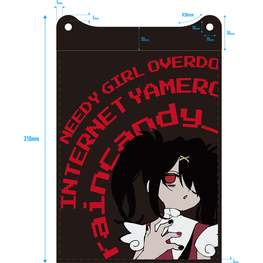 【ニディガ展】スマホショルダーバックver.2（あめちゃん） 詳細画像2