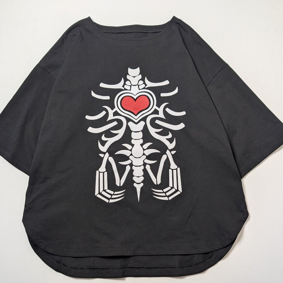 【ニディガ展4】あめちゃん着用骨Tシャツ