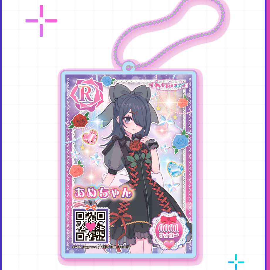 【あめちゃん生誕祭2026】アクリルキーホルダー／あめちゃん（金谷先生 ver.） 詳細画像2
