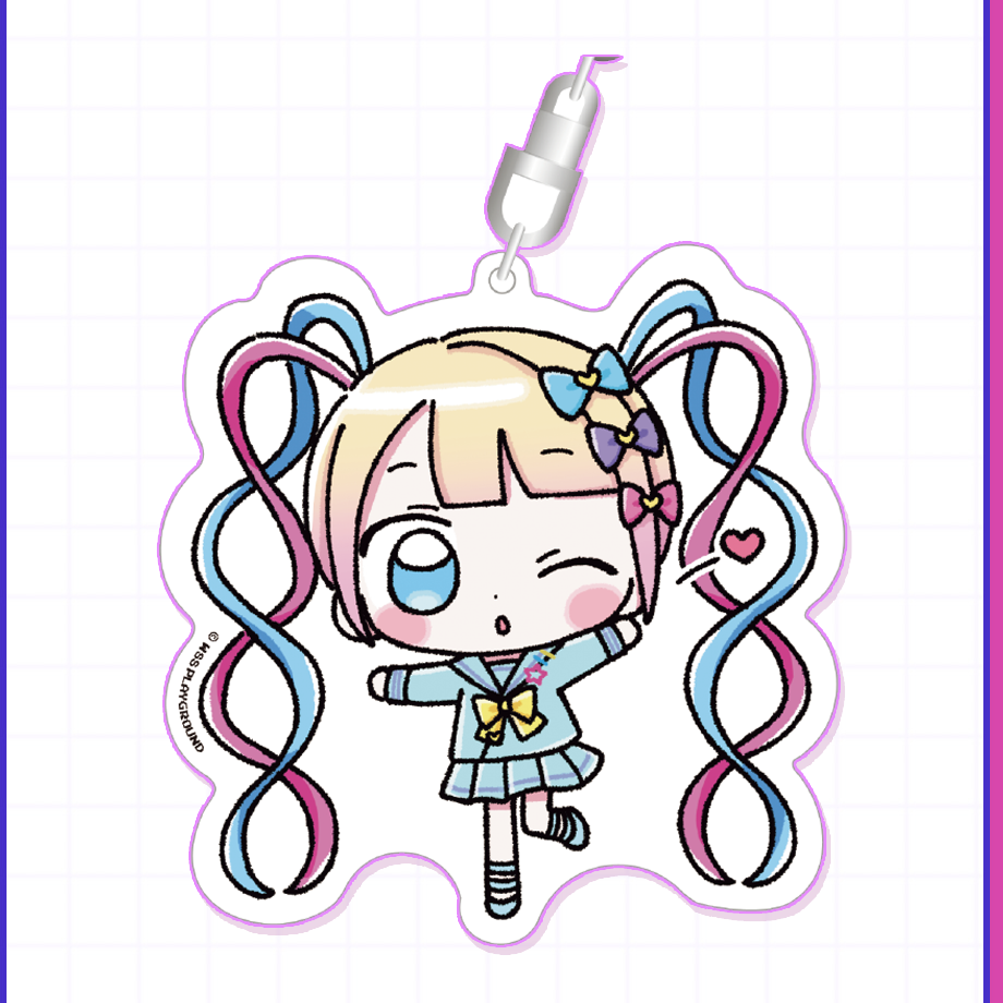 犬プール先生描き下ろし超てんちゃんアクリルキーホルダー