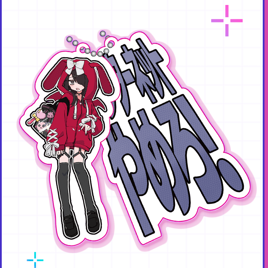 3774.先生あめちゃん２連アクキー