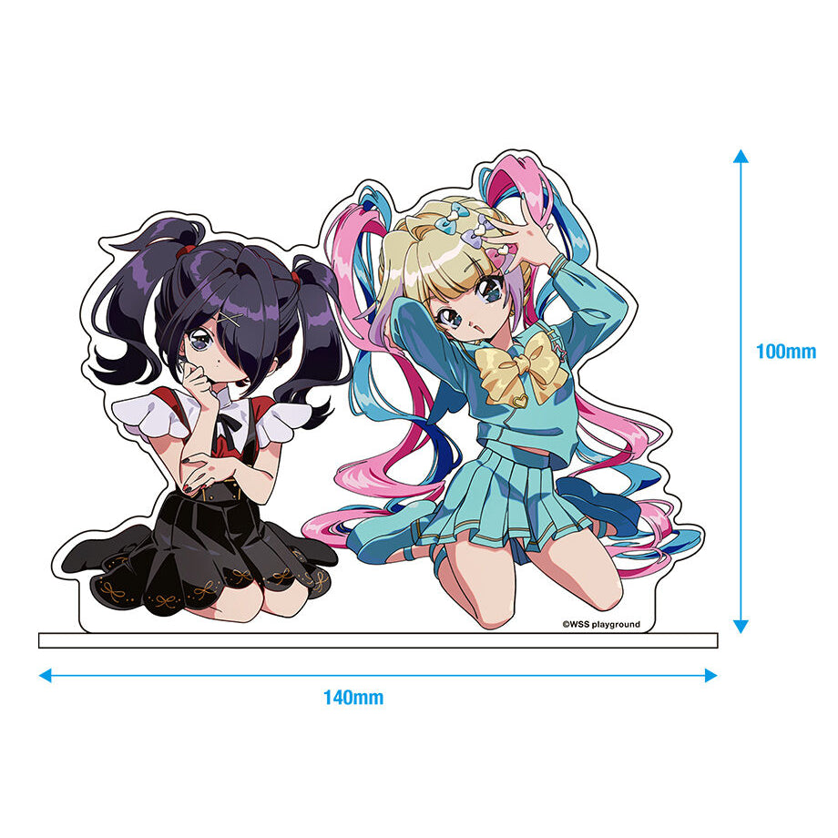 【てんしのたからばこ】陽子先生描き下ろし　アクリルスタンド（超てんちゃん＆あめちゃん） 詳細画像2