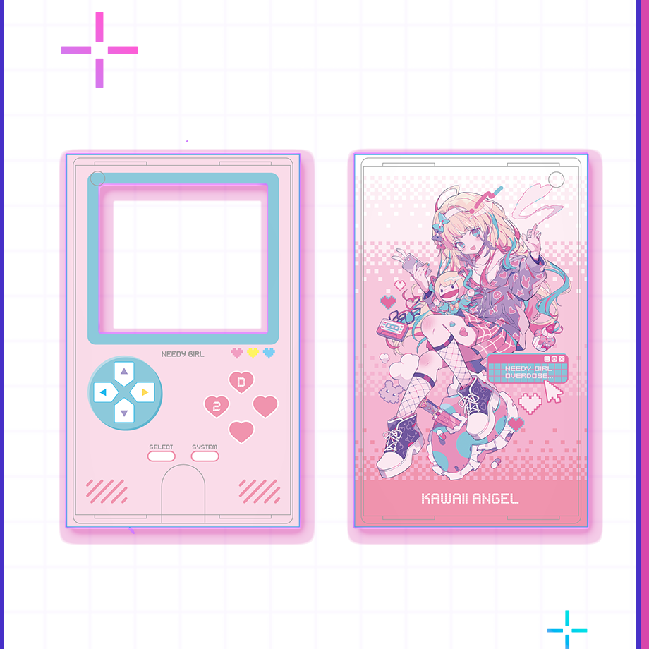 【ゆるふわえんじぇるがーる】超てんちゃんゲーム風ICケース