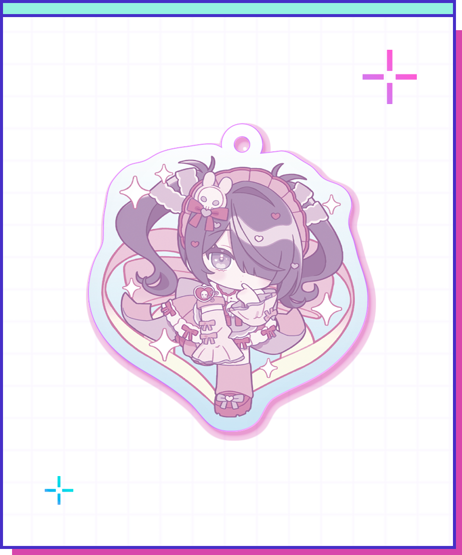 【ニディガ東名阪POPUPSTORE】あめちゃんファンシーアクキー 詳細画像2