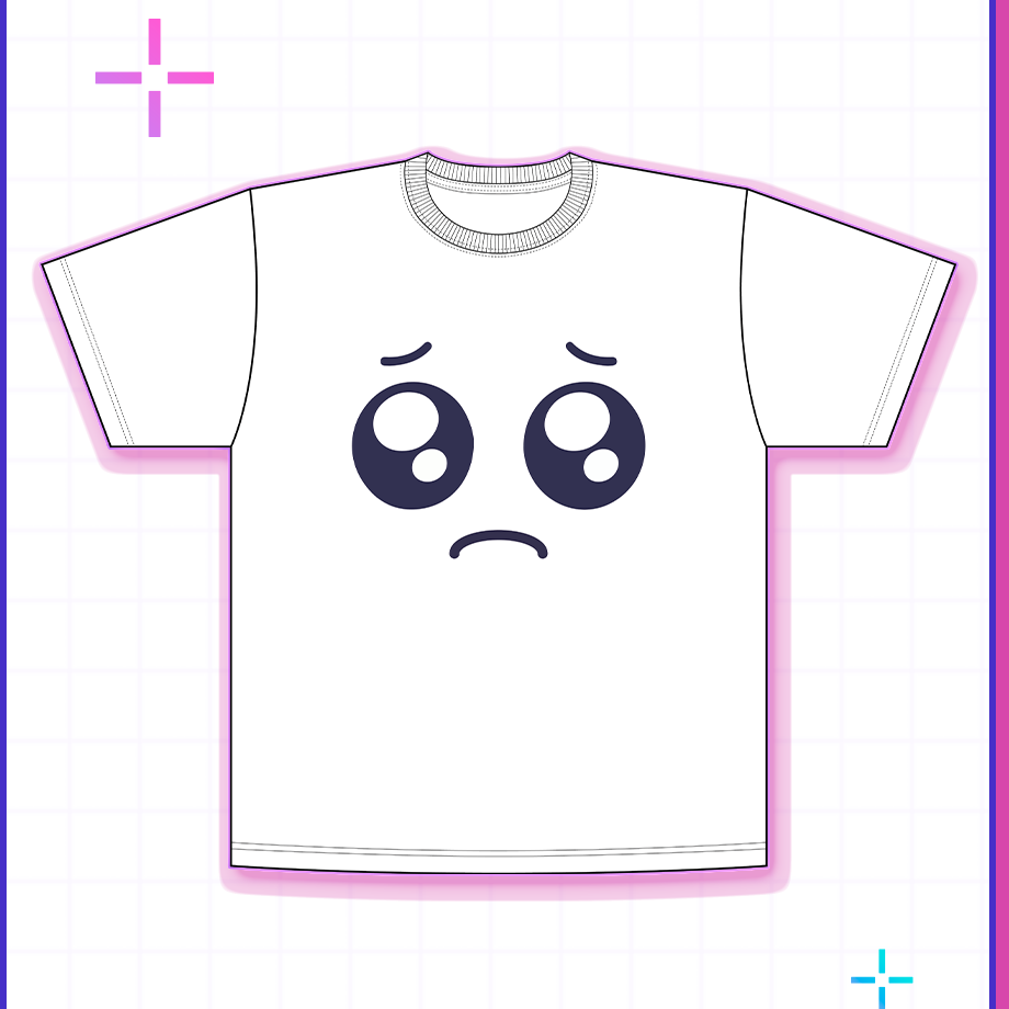 【ニディガ展4】ぴえんＴ(ホワイト) 詳細画像2