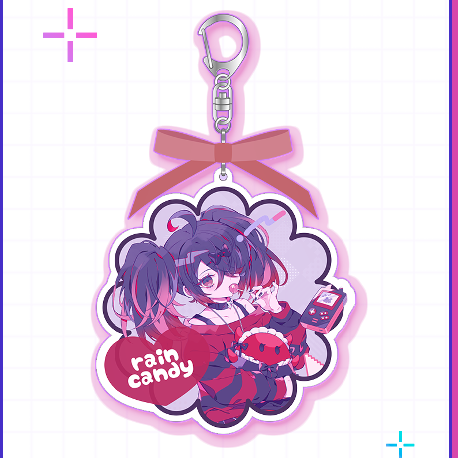 【ゆるふわえんじぇるがーる】KVあめちゃんリボンアクキー