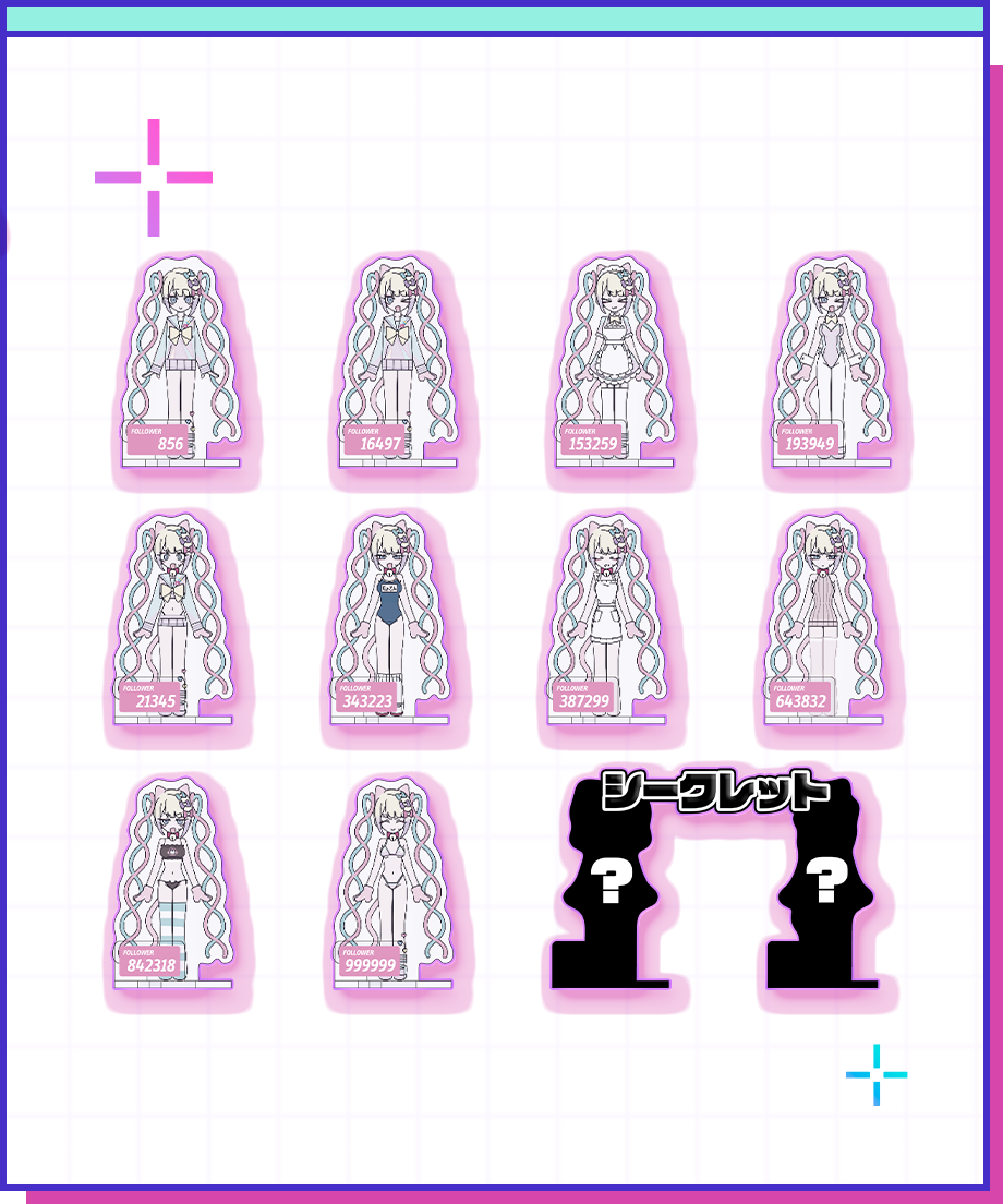 【SEPIA Re:Broadcast】インターネットエンジェルブラインドアクスタ 詳細画像2