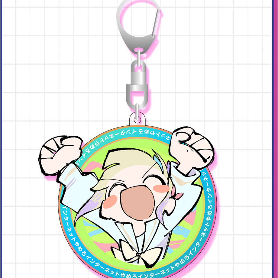 【ニディガ東名阪POPUPSTORE】INTERNET YAMERO飛び出しアクキー