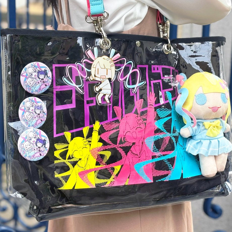 【ニディガ展4開催記念過去グッズ祭り】ジェルバンハ！クリアトートバッグ