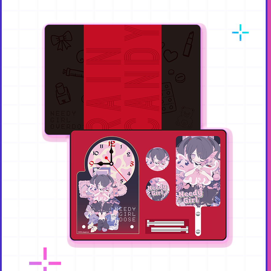 【ニディガ東名阪POPUPSTORE】NEEDY GIRL OVERDOSE 1st Anniversary 記念特別グッズBOX（あめちゃんver）