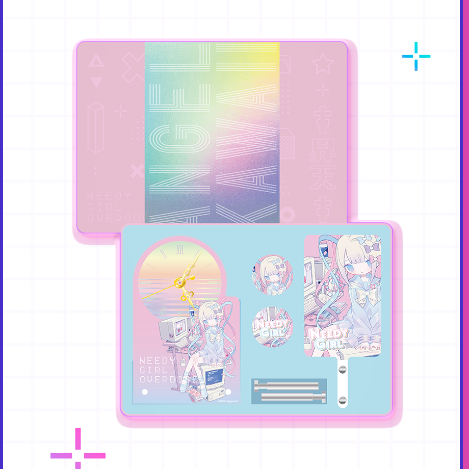 【ニディガ東名阪POPUPSTORE】NEEDY GIRL OVERDOSE 1st Anniversary 記念特別グッズBOX（超絶最かわてんしちゃんver）