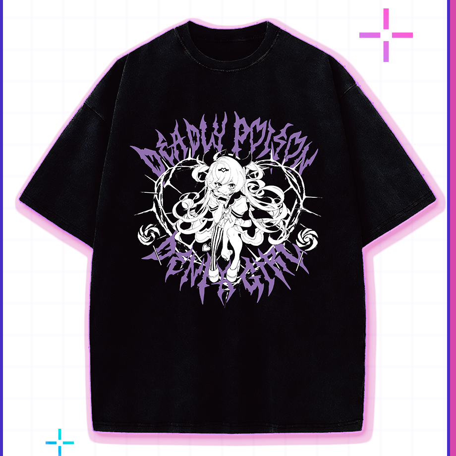 【パープル・ロリポップ生誕祭】Tシャツ／パープル・ロリポップ(じーっver.)