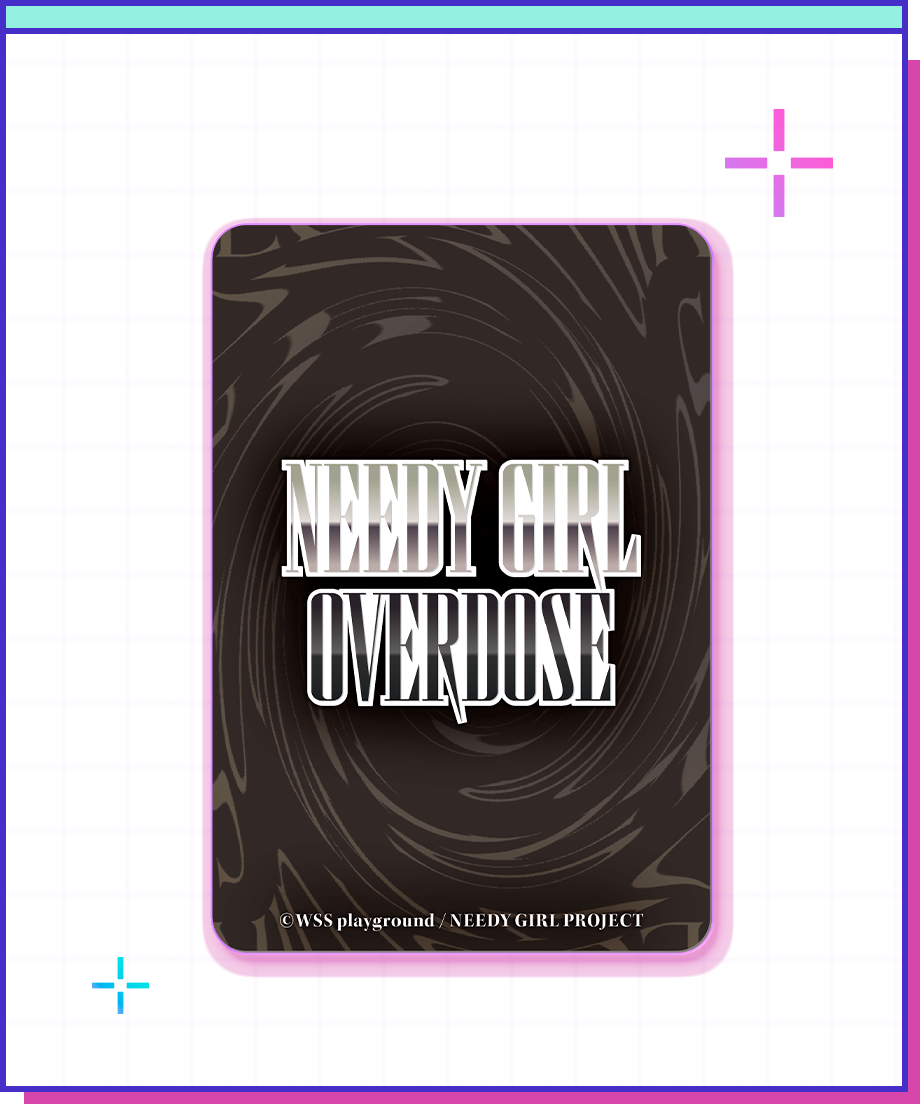 【POP-UP STORE in 東名阪2026】ニディガトレーディングホログラムカード ver.2 詳細画像14｜超てんちゃん・あめちゃん・パープル・ロリポップ・獄薔薇美血華・禰智禍さま・かちぇ｜NEEDY GIRL OVERDOSE 公式グッズ