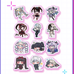 【POP-UP STORE in 東名阪2026】ニディガトレーディングステッカー（ぎらっ&もちっ ver.）｜超てんちゃん・あめちゃん・パープル・ロリポップ・獄薔薇美血華・禰智禍さま・かちぇ｜NEEDY GIRL OVERDOSE 公式グッズ